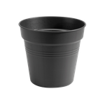 green basics growpot 13cm living black